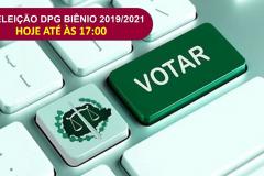 O período de votação é das 08h às 17h