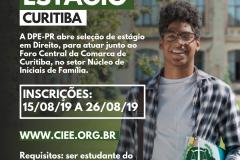 DPE-PR abre vagas de estágio em Curitiba