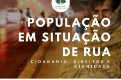 NUCIDH lança cartilha sobre direitos da população em situação de rua