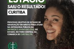 DPE-PR divulga resultado do processo seletivo em Curitiba