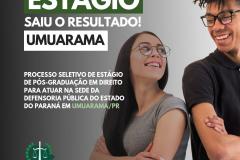 DPE-PR divulga resultado do processo seletivo em Umuarama