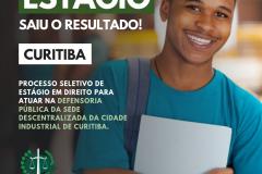 DPE-PR divulga resultados de processos seletivos em Curitiba