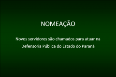 Novos servidores são nomeados para a DPPR