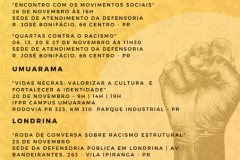 DPE-PR promove atividades em alusão ao mês da Consciência Negra