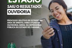 DPE-PR divulga resultado final do processo seletivo em Curitiba