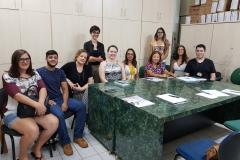 Na última quarta-feira (22), aconteceu, na Secretaria Municipal de Maringá, a primeira reunião do ano da equipe do projeto: Defensoria Pública na defesa da diversidade – capacitando profissionais para o atendimento humanizado a pessoas LGBTI+. Participaram do encontro a assistente social Samara Gomes Fernandes e as psicólogas, Emilia Fujiwara e Nayara Borges, da DPE-PR de Maringá. 