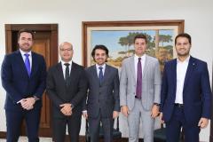 Nesta manhã (11), o defensor público-geral do Estado, dr. Eduardo Abraão, e o subdefensor público-geral, dr. Matheus Munhoz,  participaram de um encontro na Casa Civil para debater os encaminhamentos finais para a implantação da Defensoria Pública na comarca de Pato Branco, na região sudoeste do Paraná.
