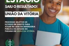 DPE-PR divulga resultado final do processo seletivo em União da Vitória