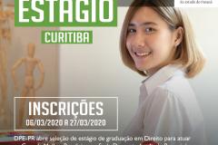 DPE-PR abre vagas de estágio em Curitiba