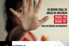 A união de esforços entre órgãos, ONG’s e sociedade civil é fundamental para extinguir esse mal.