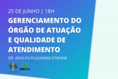 O curso será ofertado aos Defensores (as) Públicos (as) da DPE-PR
