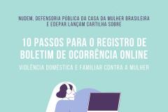 DPE-PR lança cartilha de orientação sobre Boletim de Ocorrência Online