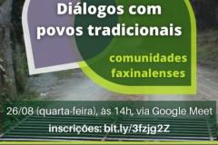 DPE-PR promove reunião com comunidade faxinalense