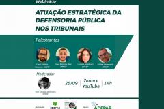 DPE-PR promove evento de atuação estratégica da Defensoria nos tribunais