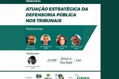 DPE-PR promove evento de atuação estratégica da Defensoria nos tribunais