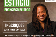 DPE-PR em Francisco Beltrão abre vaga para estágio em Pós