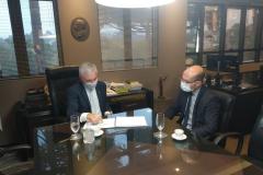 DPE-PR e OAB-PR dialogam sobre assistência jurídica à população carente.