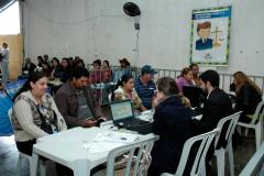 Nos dois dias de evento, foram realizados mais de cem atendimentos, entre orientações jurídicas, encaminhamentos sociais e ações de divórcio consensual. 