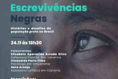 DPE-PR participa de eventos em alusão ao dia da Consciência Negra.