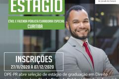 DPE-PR abre vagas de estágio em Curitiba
