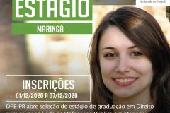 DPE-PR abre vaga de estágio em Maringá.