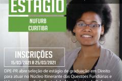 DPE-PR em Curitiba abre vaga de estágio para estudantes de direito