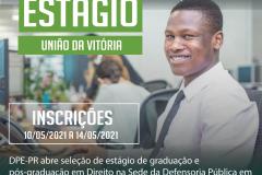 DPE-PR abre vagas de estágio para graduação e pós-graduação em Direito
