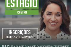 DPE-PR abre vaga de estágio de Pós-graduação