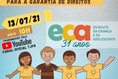 DPE-PR participa de evento em comemoração aos 31 anos do Estatuto da Criança e do Adolescente 