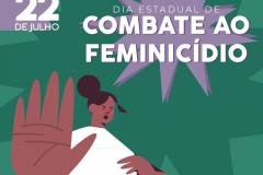 Feminicídio: Uma epidemia inaceitável, intragável e brutal