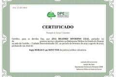 Advogada de 23 anos completa 649 horas e 49 minutos de prática jurídica voluntária