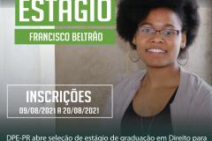 DPE-PR abre vaga de estágio para atuar na sede de Francisco Beltrão