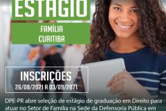 DPE-PR abre vaga de estágio para estudantes de direito
