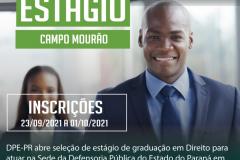 DPE-PR abre processo seletivo de estágio para graduandos de Direito
