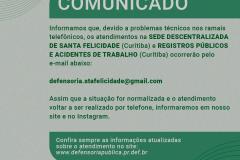 COMUNICADO
