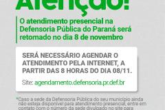 Volta atendimento 