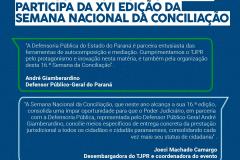 semana conciliação