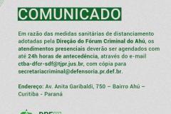 Direção do Fórum Criminal 