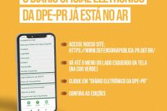 Já está disponível em nosso site o Diário Eletrônico da Defensoria (DED).