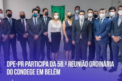 DPE-PR participa da 58.ª Reunião Ordinária do CONDEGE em Belém