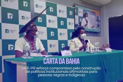 DPE-PR reforça compromisso pela construção de políticas institucionais afirmativas para pessoas negras e indígenas.