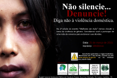 No mês da mulher, Defensoria realiza roda de conversa sobre violência de gênero.
