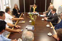 Vereadores do município de Iretama estiveram na sede da Defensoria Pública em Curitiba, juntamente com representantes do ITCG para conversar sobre a Regularização Fundiária.