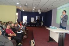 O tema da palestra do defensor Lauro Gondim foi o papel da Defensoria Pública do Estado do Paraná na área da Infância e Juventude.