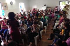 Foi registrado pelas voluntárias a participação de 126 usuários dos serviços prestados pela Associação.