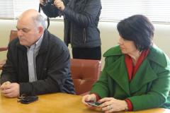O diretor-presidente do ITCG, Amilcar Cavalcante Cabral, e a defensora geral, Josiane Lupion.