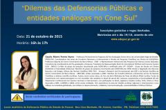 "Dilemas das Defensorias Públicas e Entidades Análogas no Cone Sul".