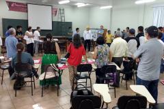 Participantes do curso com comunidades tradicionais reúnem-se em Curitiba para conhecer melhor seus próprios direitos.