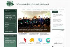 Ícones na página principal facilitam o acesso dos usuários aos tópicos mais acessados do site.