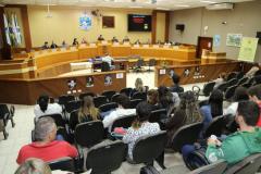 A audiência pública foi organizada pela Rede Proteger e pelo Conselho Tutelar e contou com a participação de autoridades locais e da sociedade civil de Foz do Iguaçu.